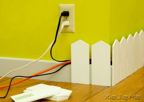 告别乱哄哄，11个整理电线的方法 (1)